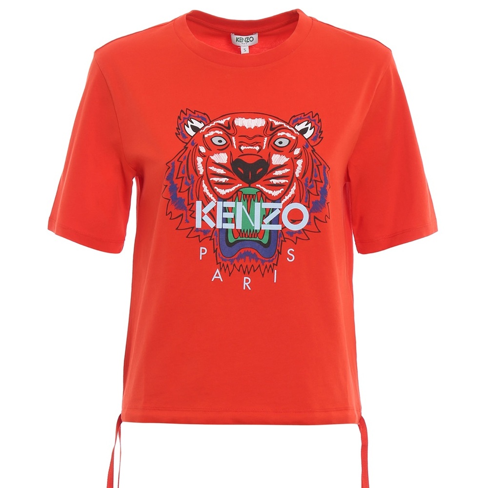 Kenzo Red Tiger Graphic T-Shirt